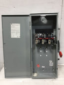 ABB/GE THN3364R 200 Amp 3 Pole 240/480/600V Nema 3R Non Fusible Safety Switch