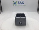 Square D CK-19316-L4 2 Hole 1/2" Single Gang Surface Mount Box w/Cover & Gasket