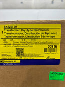 Square D EX225T3H Transformer, Dry Type 225KVA Pri: 480D@ 270.6 Amps Sec: 208y/120@ 624.5 Amps