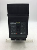 Square D HGA36050 50 Amp 600 VAC 3 Pole Powerpact I-Line Circuit Breaker