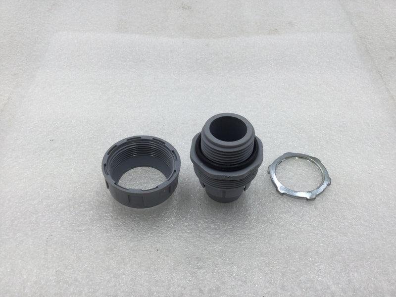 Mixed Brands 1" Non-Metallic Liquid Tight Connector - Lot of 10