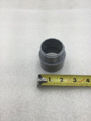 Lot of 2 Kraloy TA15 1-1/2" PVC Conduit Male Threaded Terminal Adaptor/Connector