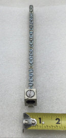 Square D QOC30UF 26 Position 4-14 AWG Neutral/Ground Bar 8" x 3/4"