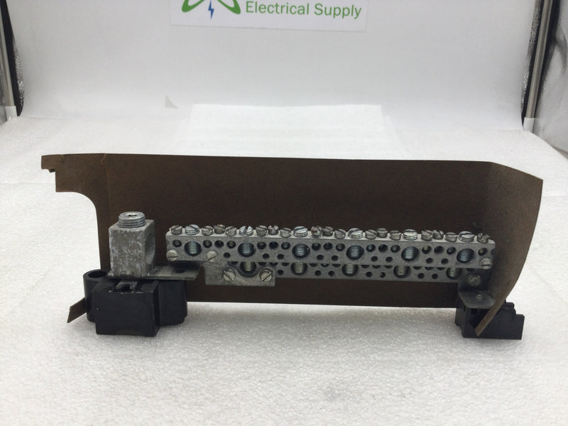 Crouse Hinds 42 Position Combo Neutral Isolated Grounding Bar - Cosmetic Flaw