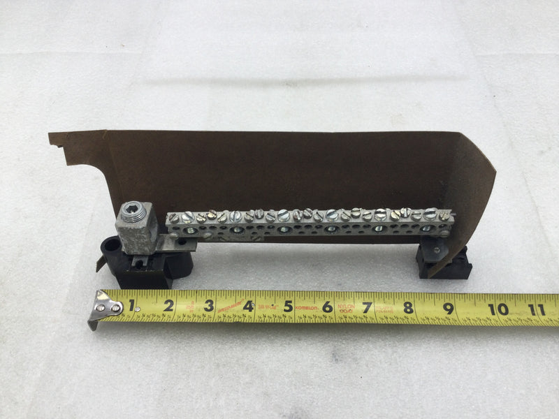 Crouse Hinds 42 Position Combo Neutral Isolated Grounding Bar - Cosmetic Flaw