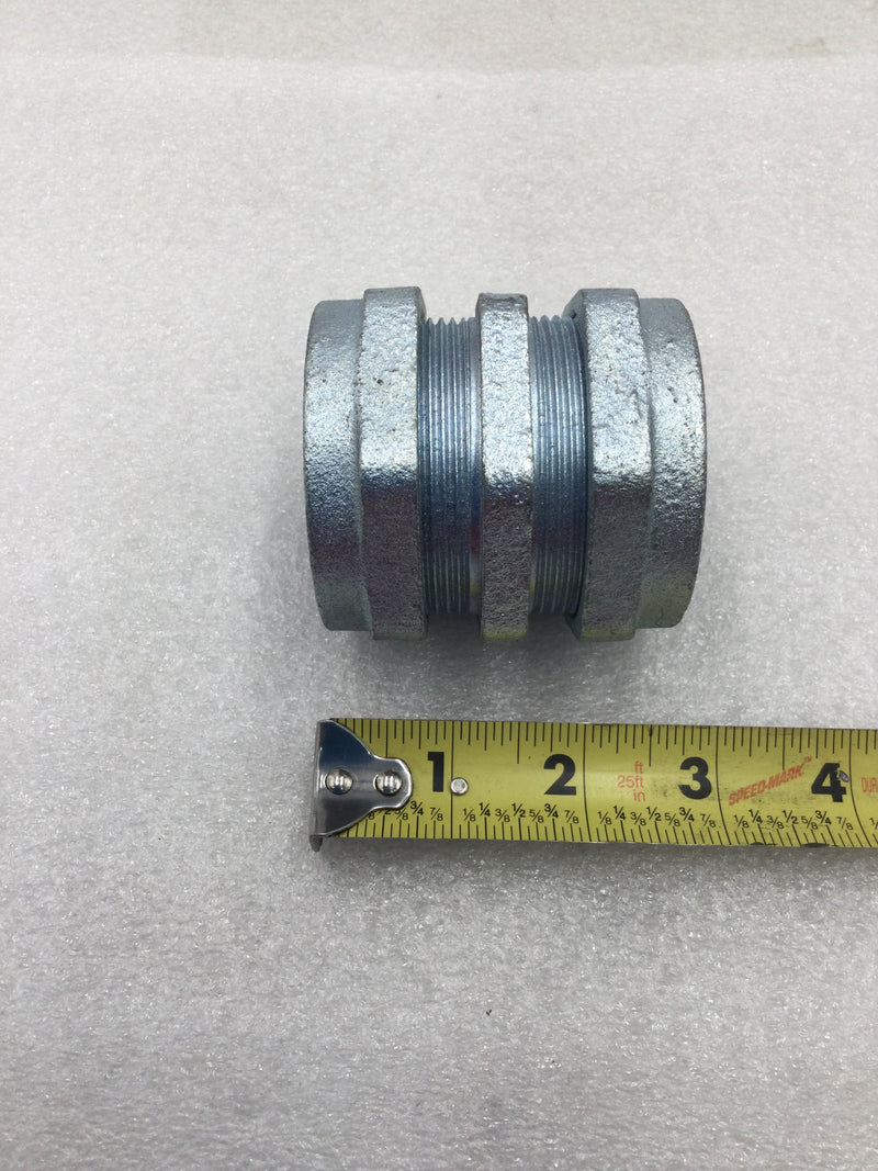 Topaz 255M 1-1/2"Rigid Conduit Compression Coupling