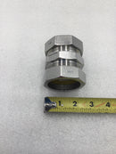 Atkore S61500CC00 1-1/2"Rigid Conduit Stainless Steel Compression Coupling
