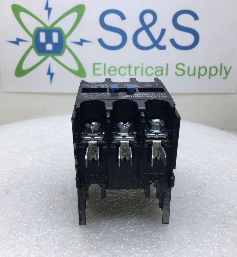 Zettler XMCO-323-EBBD00F 40 Amp 3 pole 600V Contactor Coil -Cosmetic Flaw