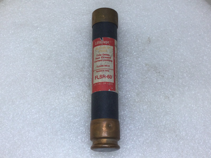 Littelfuse FLSR-60 60 Amp 600V Dual Element Class RK-5 Fuse