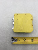 UPUN Electric UKJ-50JD Din-Rail Mounted Screw Clamping Ground Terminal Block