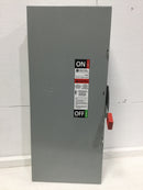 GE THN3363 Safety Switch, Model 10, 200A, 600VAC, 250Vdc, 50/60 Hz Type 1 indoor enclosure