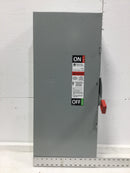 GE THN3363 Safety Switch, Model 10, 200A, 600VAC, 250Vdc, 50/60 Hz Type 1 indoor enclosure