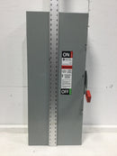 GE THN3363 Safety Switch, Model 10, 200A, 600VAC, 250Vdc, 50/60 Hz Type 1 indoor enclosure