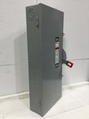 GE THN3363 Safety Switch, Model 10, 200A, 600VAC, 250Vdc, 50/60 Hz Type 1 indoor enclosure