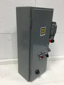 Square D 8538SBG11V81CFF4H30P51T AC Combination Motor Starter, 30A, 3 Phase Type 1 Enclosure