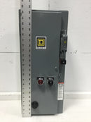 Square D 8538SBG11V81CFF4H30P51T AC Combination Motor Starter, 30A, 3 Phase Type 1 Enclosure
