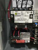 Square D 8538SBG11V81CFF4H30P51T AC Combination Motor Starter, 30A, 3 Phase Type 1 Enclosure