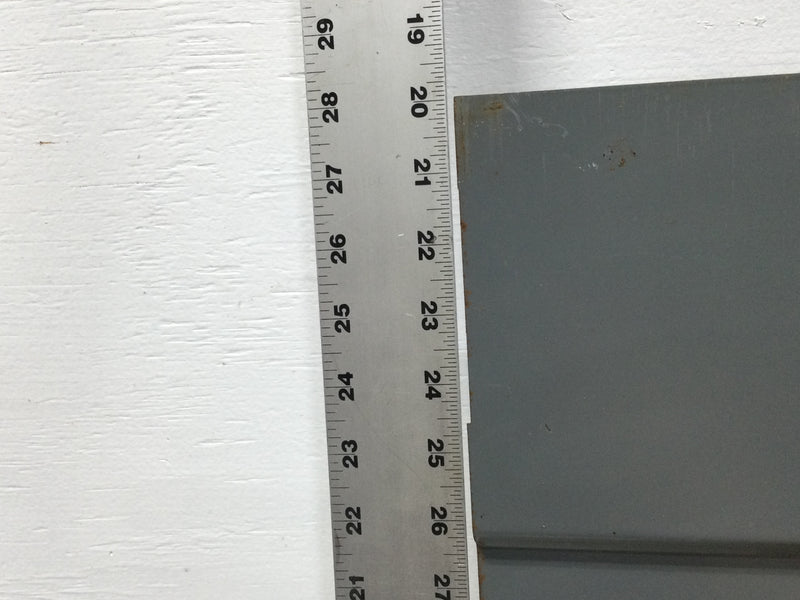 20 Space 120/240V Dead Front Only w/Main 28" x 14"