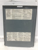 Square D QO6-12L100RB 100 Amp 6 Space 120/240V Panel Cover 12 1/2" x 9 1/8"