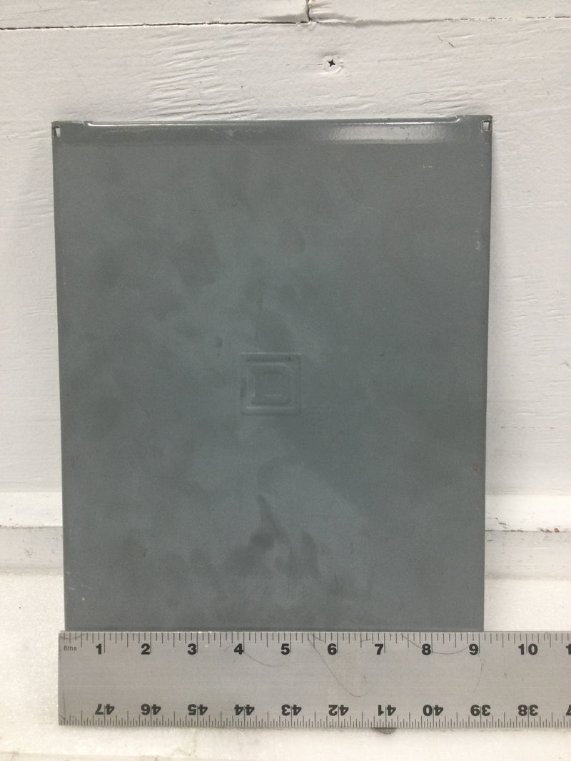 Square D QO6-12L100RB 100 Amp 6 Space 120/240V Panel Cover 12 1/2" x 9 1/8"