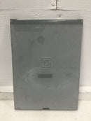 Square D QO6-12L100RB 100 Amp 6 Space 120/240V Panel Cover 12 1/2" x 9 1/8"