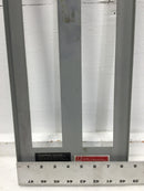 Westinghouse LA44600 225 Amp 42 Space 120/240V Dead Front Only 27" X 8.5"