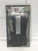 Gould NR323 100 Amp 240V Panel Cover Only 20" X 11 1/2"