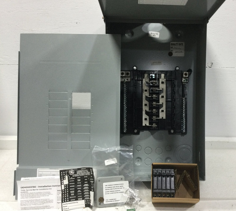 GE TM1212RCUBK1 125 Amp 12/24 Space 120/240v Load Center - No Main Breaker