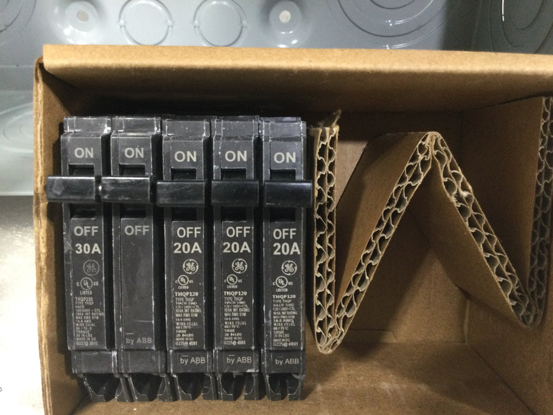 GE TM1212RCUBK1 125 Amp 12/24 Space 120/240v Load Center - No Main Breaker