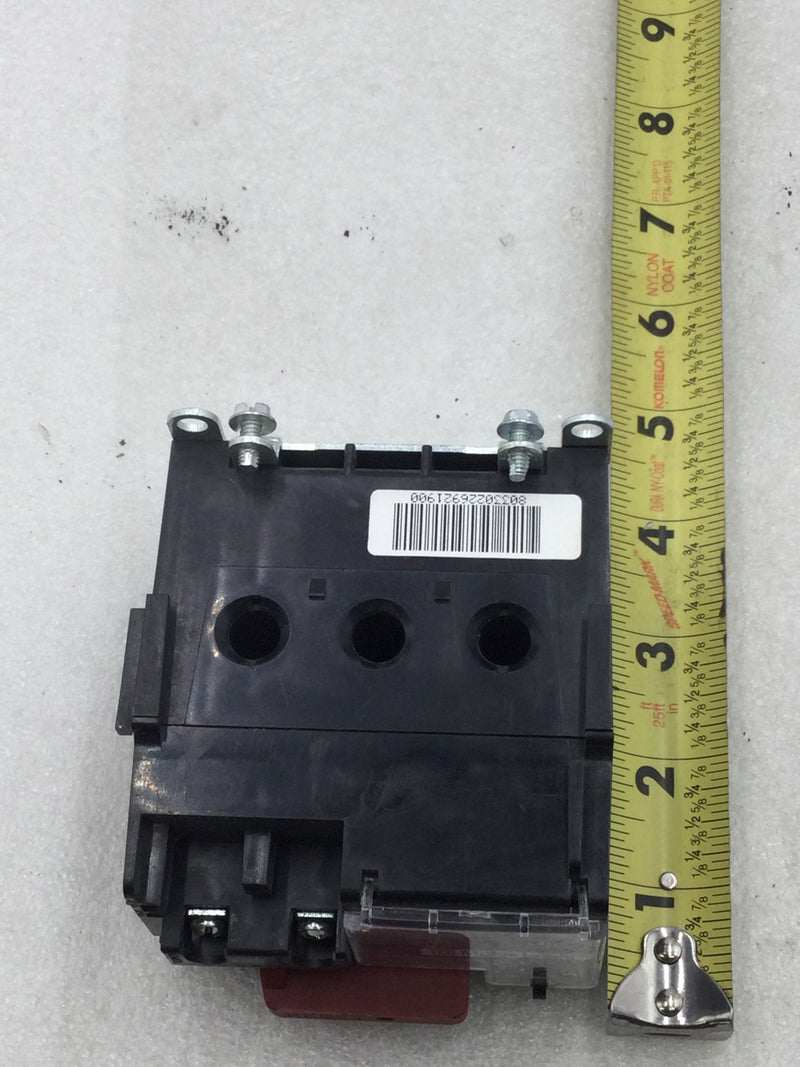 Square D 9065SFC20 Overload Relay, Motor Logic, Solid State Overload Relay, NEMA Size 00, 3 pole, 3A to 9A, 600VAC, separate mount