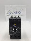 Square D EDB34080 80 Amp 3 Pole 277/480V Bolt On Type EDB Circuit Breaker