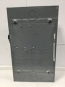 Square D HU364 600V 200 Amp 3 Pole 600VAC Nema 1 Heavy Duty Safety Switch/Disconnect Non-Fused