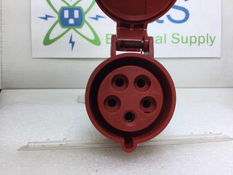 ABB ABB532C6SP Circular Connector International Pin and Sleeve Device UL/CSA Standard Conn 32A 200/347-240/415V 4PSW Twist and Lock