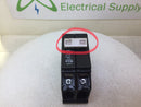 Eaton CHF240 40 Amp 2 Pole Breaker w/Trip Indicator - Plastic Foot - Flawed