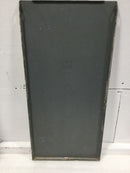 Square D QON20-30MG150 150 Amp 20 Space 120/240V Panel Cover 26" x 12 1/4"