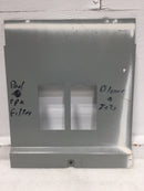 Eaton BR816L125RP 125 Amp 8 Space 120/240V Dead Front 12 7/8" X 11"