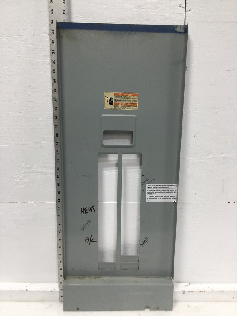 30 Space 120/240V Dead Front Only w/Main 34" x 13 3/4"