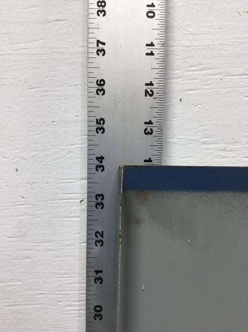 30 Space 120/240V Dead Front Only w/Main 34" x 13 3/4"