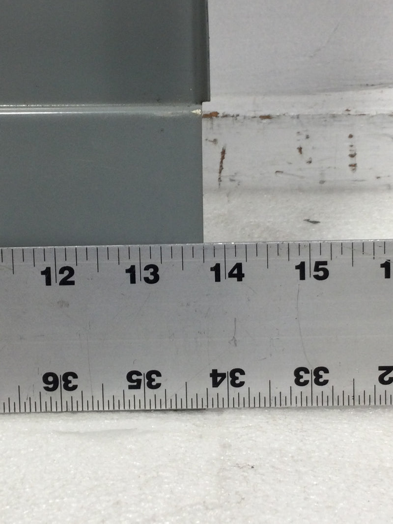 30 Space 120/240V Dead Front Only w/Main 34" x 13 3/4"