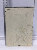 GE General Electric Nema 3R Panelboard Cover Only 18" x 12 5/8"