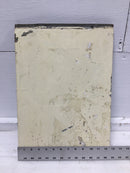 GE General Electric Nema 3R Panelboard Cover Only 18" x 12 5/8"