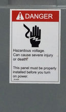 4 Space 120/240V Dead Front Only 28 3/4" x 13 3/4"