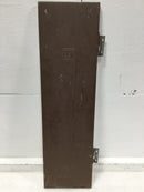 Square D SC1624M125F 125 Amp 120/240V Panel Cover Only 25 1/4" X 7"