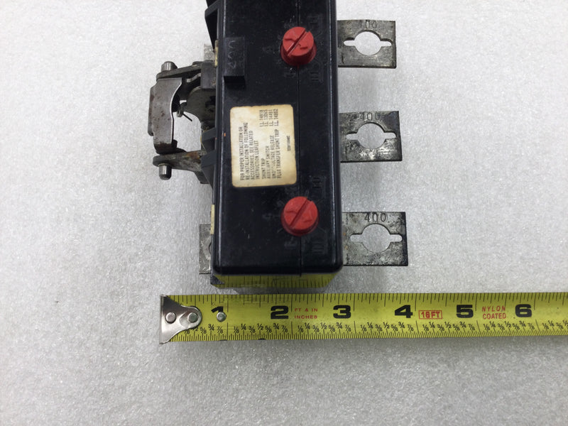 Westinghouse LB3400T 400 Amp 3 Pole 600V Circuit Breaker Amp Trip Unit