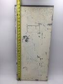 Federal Pacific RH120-40 200 Amp 20 Space 120/240V Panel Cover 26 7/8" x 12"