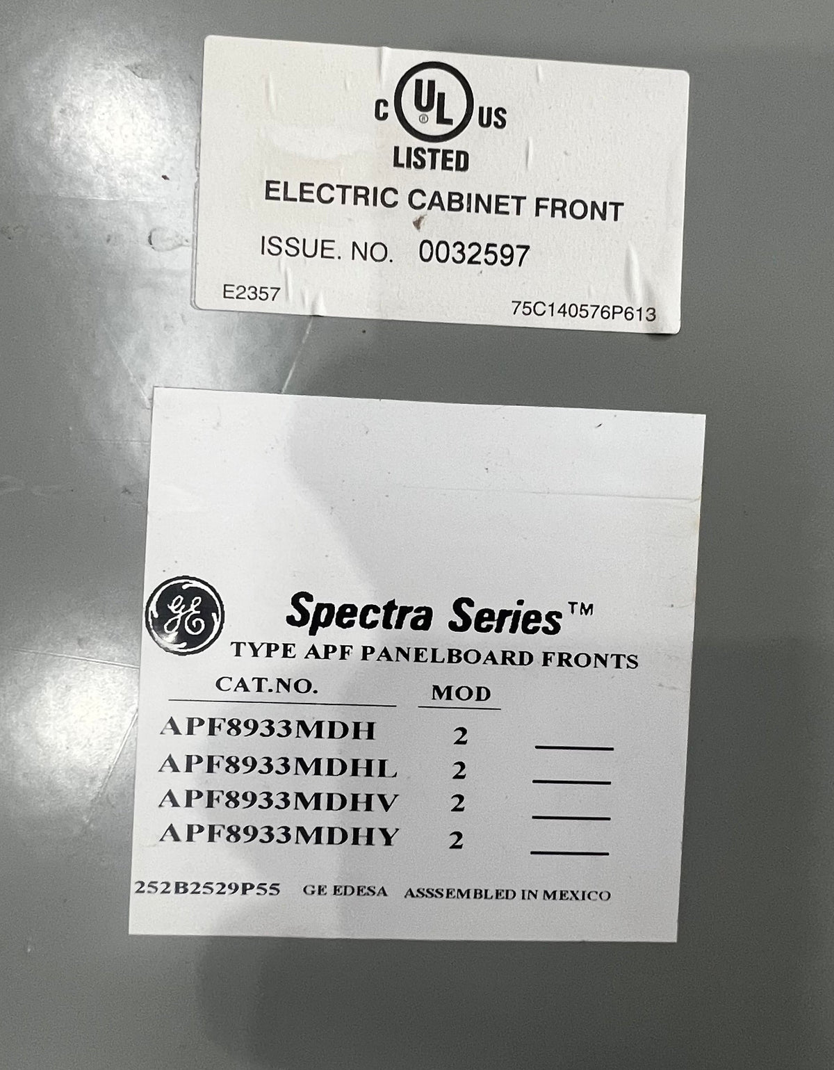 GE Spectra Series APNB3308FH2B 800 Amp 3 Phase 4 Wire 277/480V Switchb