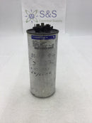 GE General Electric Capacitor 27L323 80uf 5uf 370 VAC +03-03% 50/60Hz