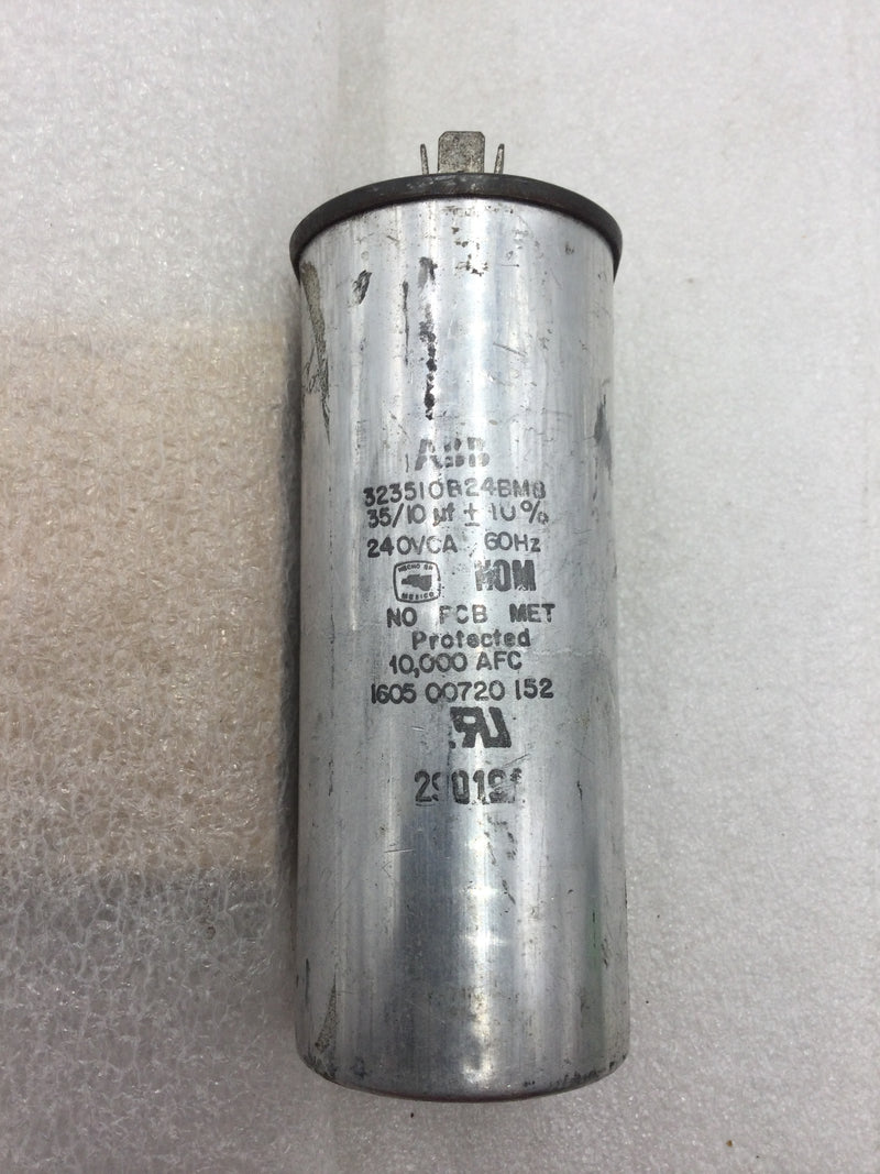 ABB 3235IOB24BMB 35/10uf +/-10 % 240 VAC 60 HZ Capacitor