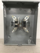 Siemens SUAT417-XMBL 200 Amp Ringless Type Meter Socket Outdoor NEMA 3R, 1 Phase 3 Wire, 5 Jaws Horn Bypass