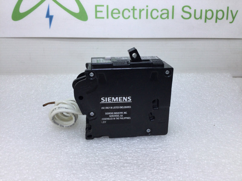 Siemens QF120AP 20 Amp Single Pole Type QPF2 GFCI Circuit Breaker